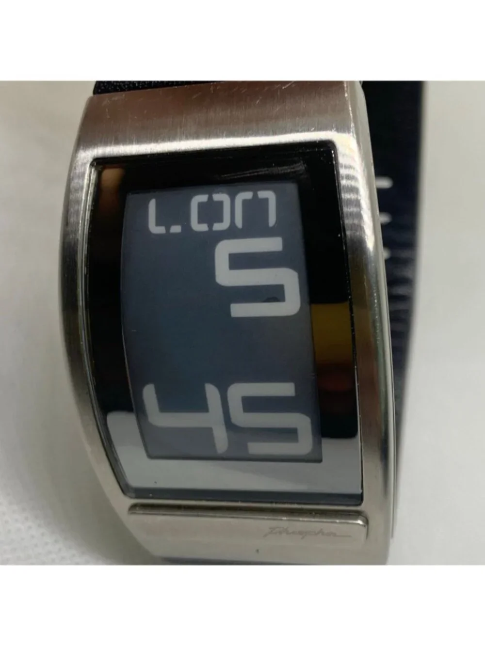 Phosphor World Time WC03 E-ink Original men digital watch 50MWR running
